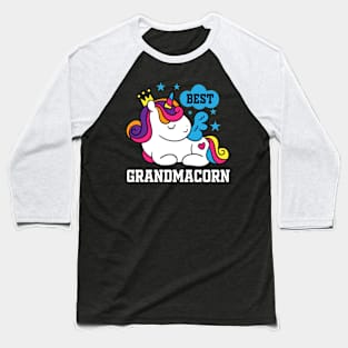 Grandma Unicorn Baseball T-Shirt